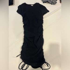 Black short dress